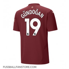 Manchester City Ilkay Gundogan #19 Replik 3rd trikot 2024-25 Kurzarm